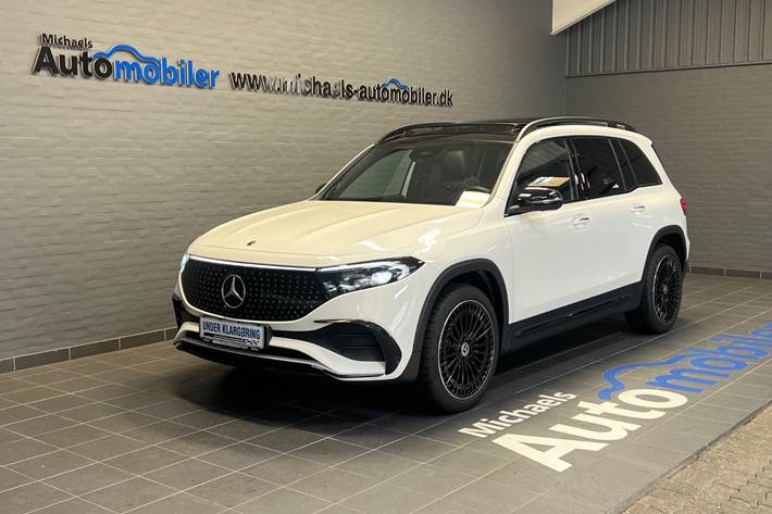 Hvid Mercedes EQB250+ fra 2025