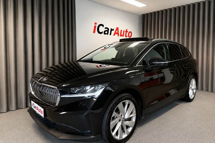 Sort Skoda Enyaq fra 2022