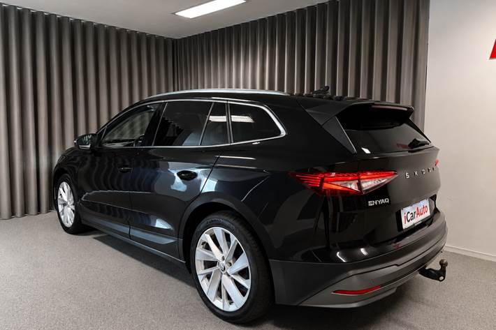 Sort Skoda Enyaq fra 2022