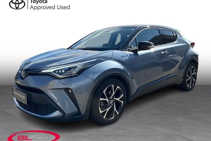 Grå Toyota C-HR fra 2021