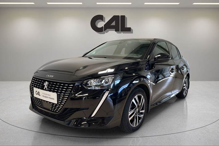 Sort Peugeot 208 fra 2022