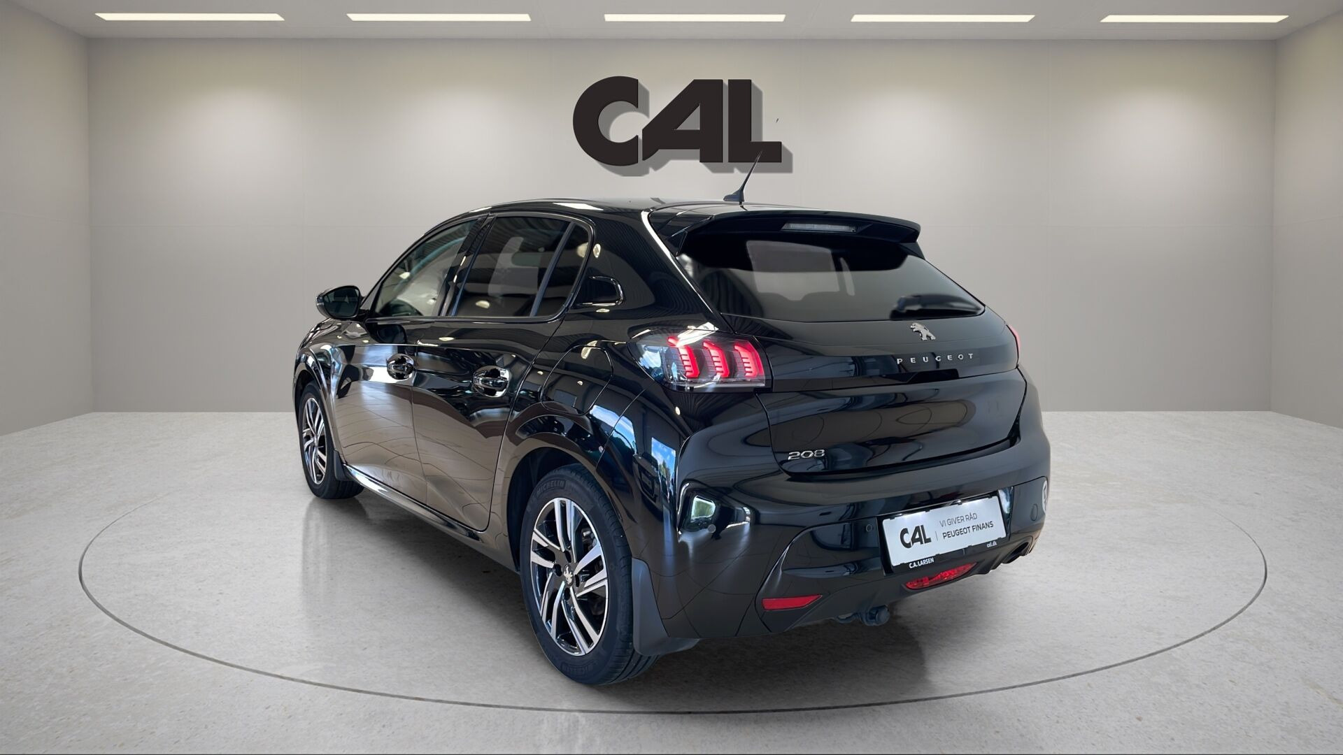 Sort Peugeot 208 fra 2022