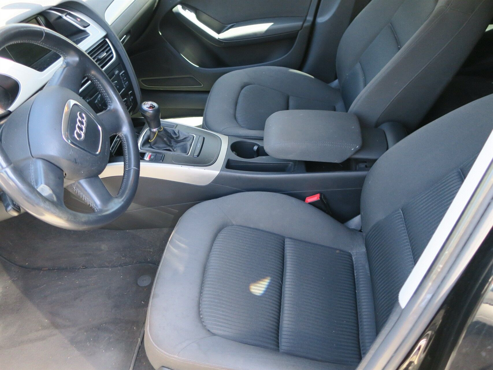 Sort Audi A4 fra 2008
