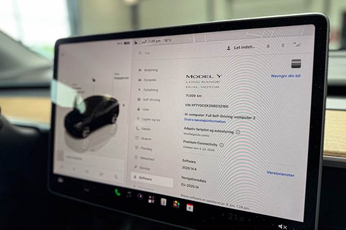 undefined Tesla Model Y fra 2022