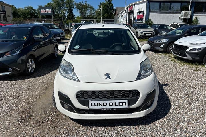 Hvid Peugeot 107 fra 2014