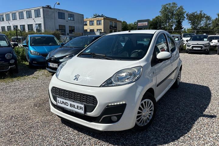 Hvid Peugeot 107 fra 2014