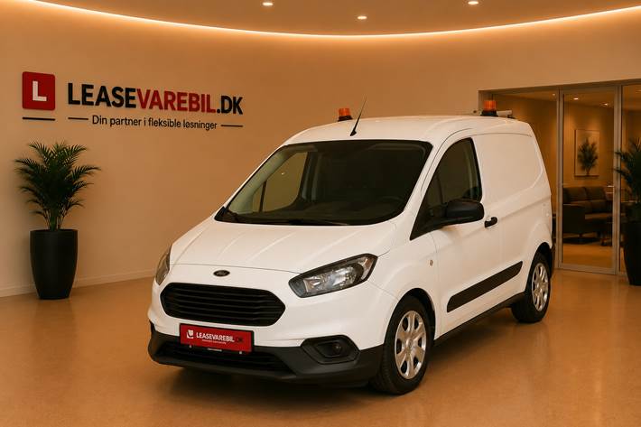 Hvid Ford Transit Courier fra 2021