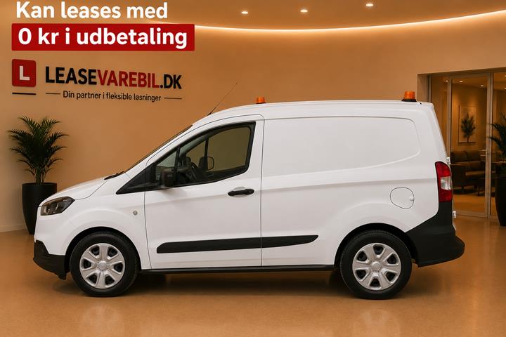 Hvid Ford Transit Courier fra 2021