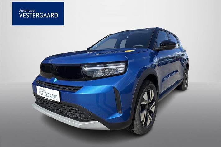Blå Opel Frontera fra 2025