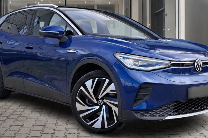 Blå VW ID.4 fra 2023