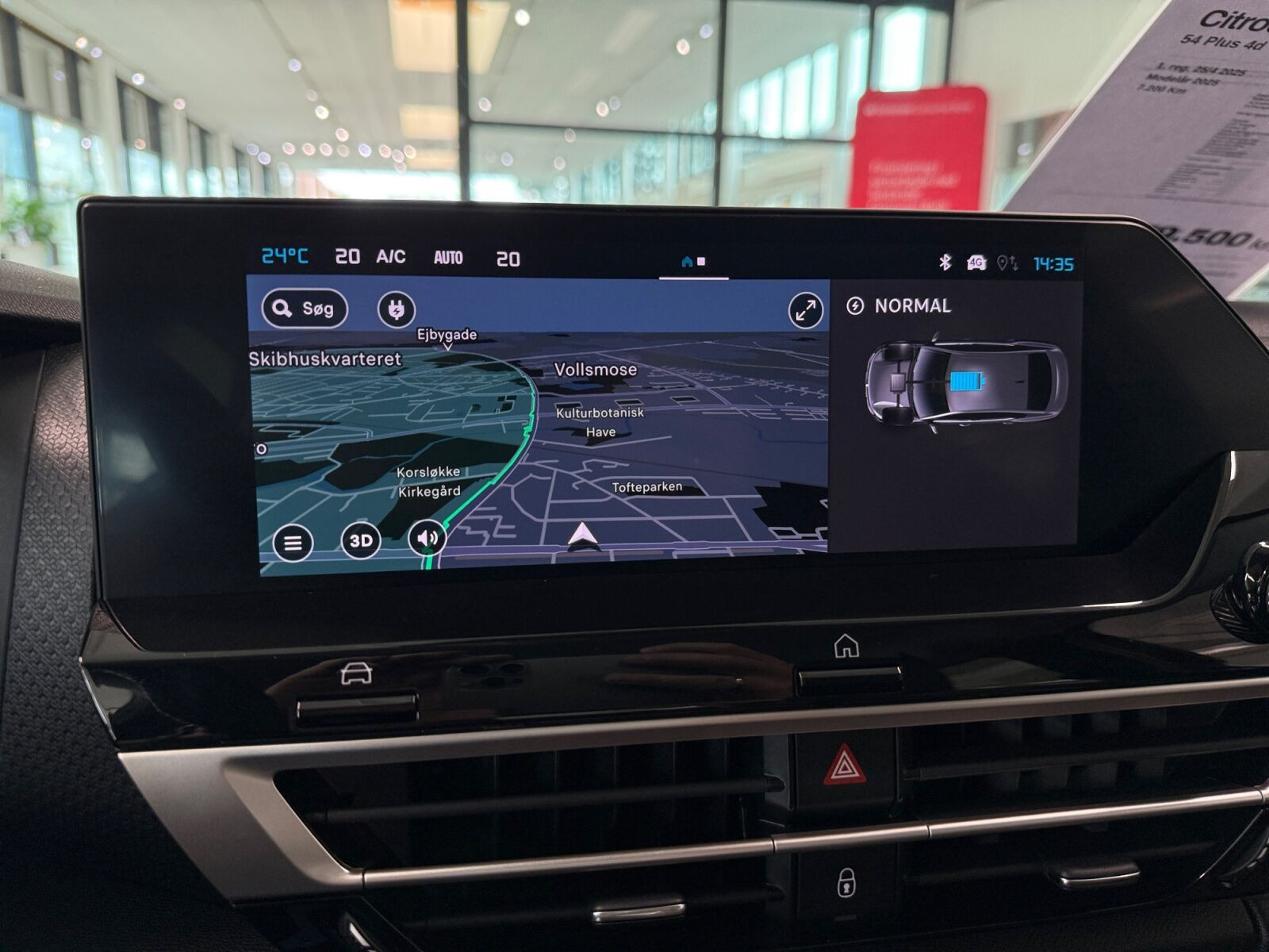 Blå Citroën ë-C4 X fra 2025