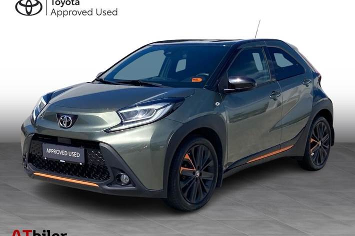 Grøn Toyota Aygo X fra 2022