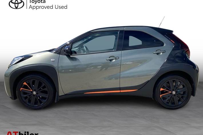 Grøn Toyota Aygo X fra 2022