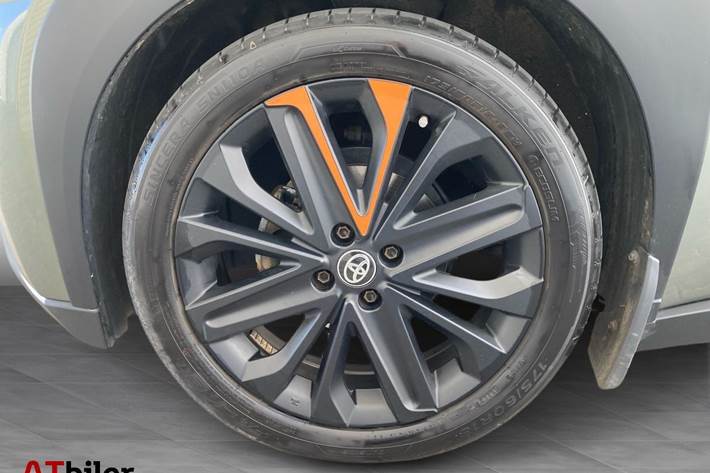 Grøn Toyota Aygo X fra 2022