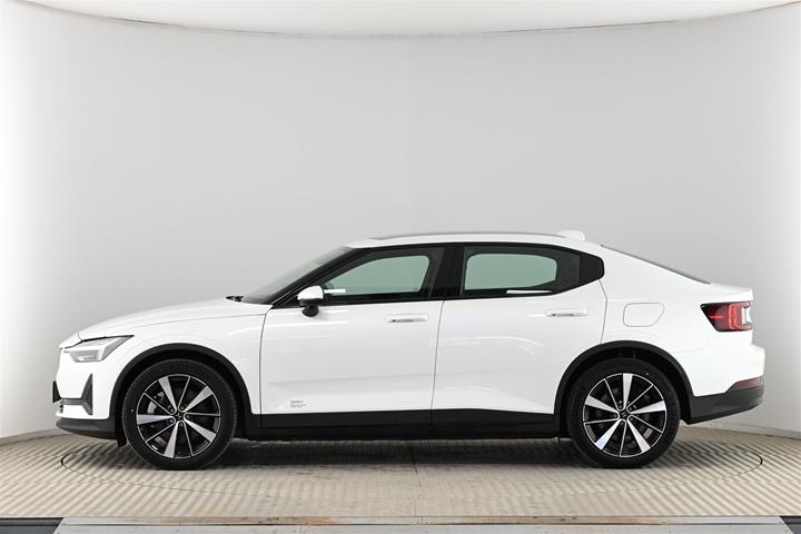 Hvid Polestar 2 fra 2022