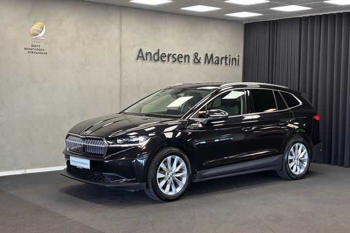 Sort Skoda Enyaq fra 2023