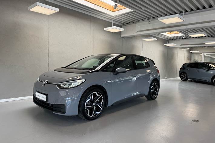 Grå VW ID.3 fra 2023