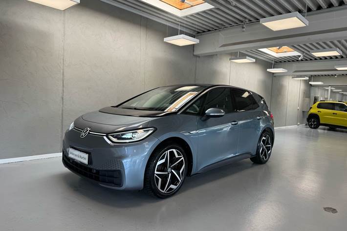 Blå VW ID.3 fra 2020