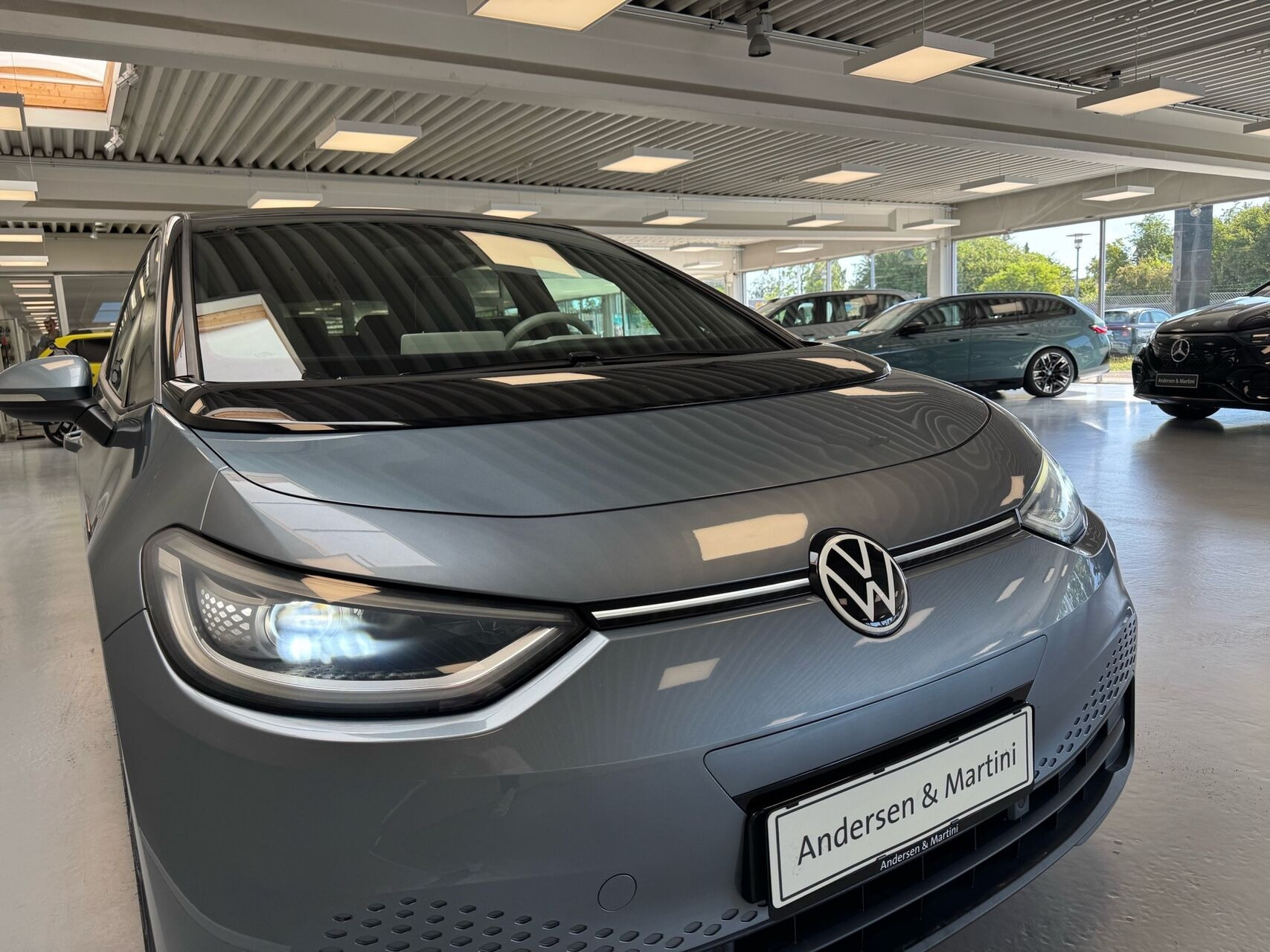 Blå VW ID.3 fra 2020