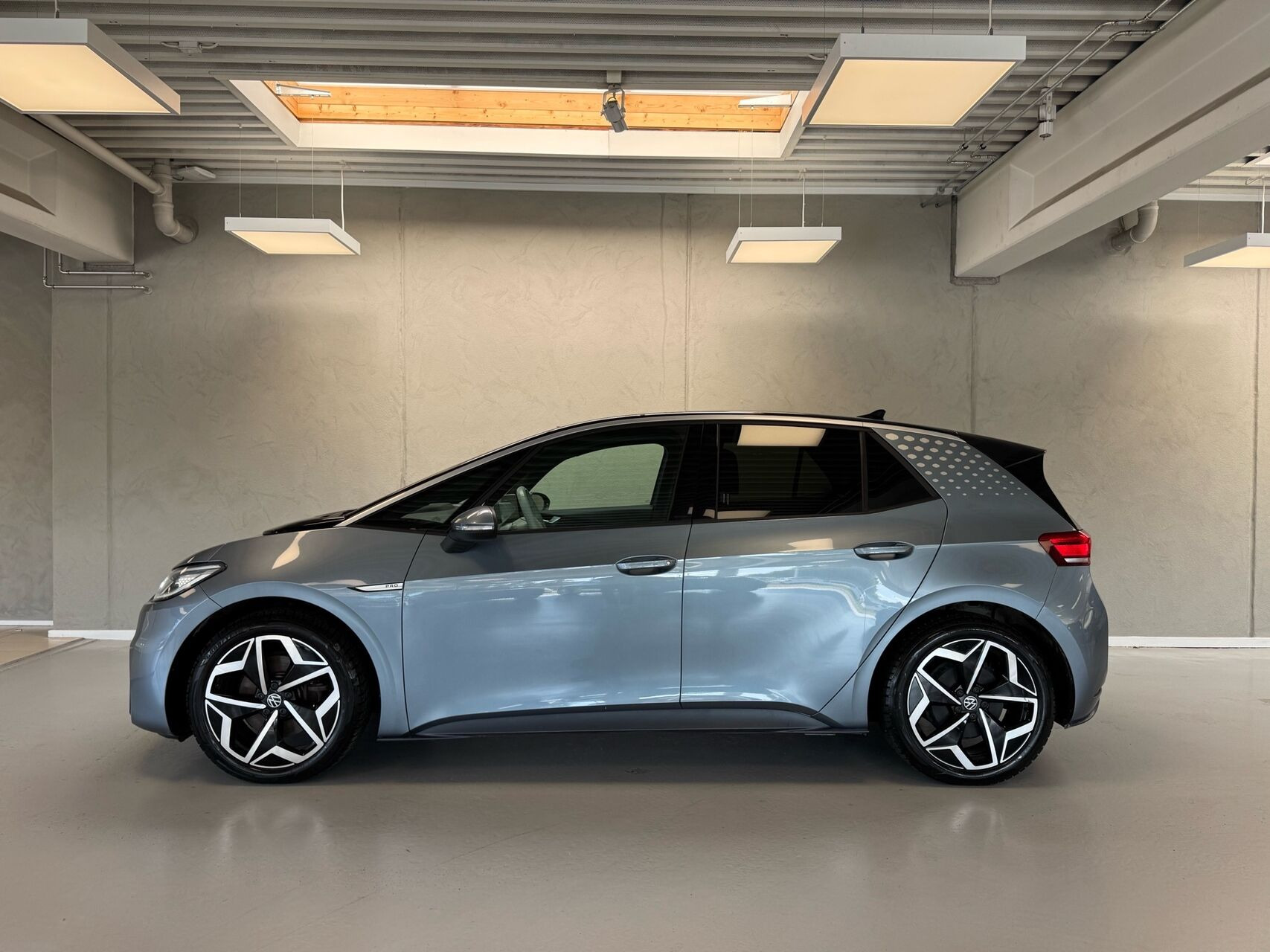 Blå VW ID.3 fra 2020