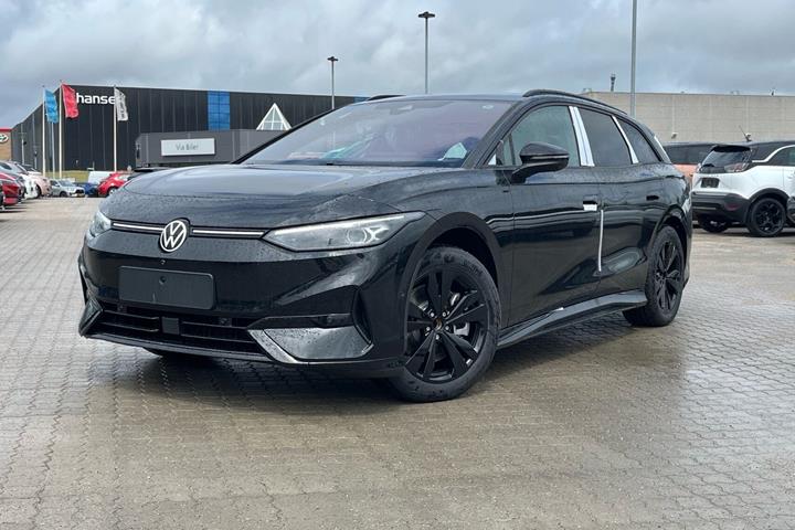 Sort VW ID.7 fra 2026 set udefra
