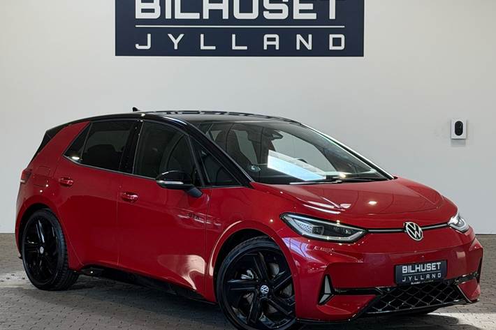 Grå VW ID.3 fra 2025 set udefra