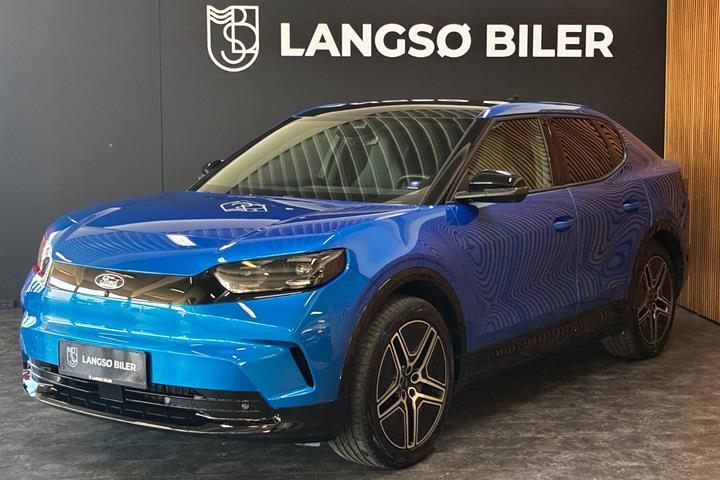 Blå Ford Capri fra 2025