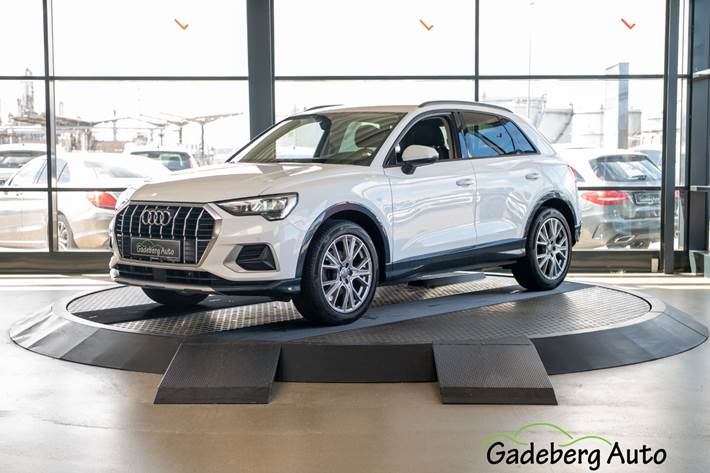 Hvid Audi Q3 fra 2019