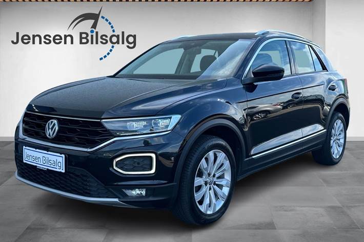 Sort VW T-Roc fra 2020
