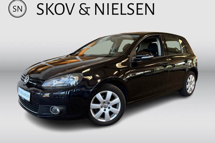Sort VW Golf VI fra 2011