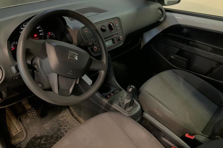 Hvid Seat Mii fra 2014