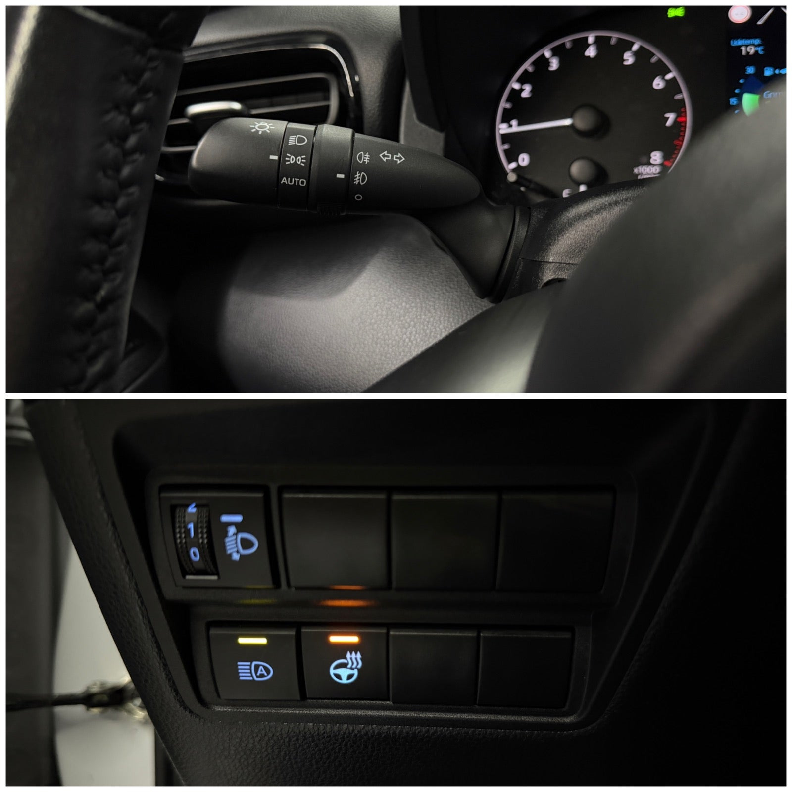 Hvid Toyota Yaris fra 2021
