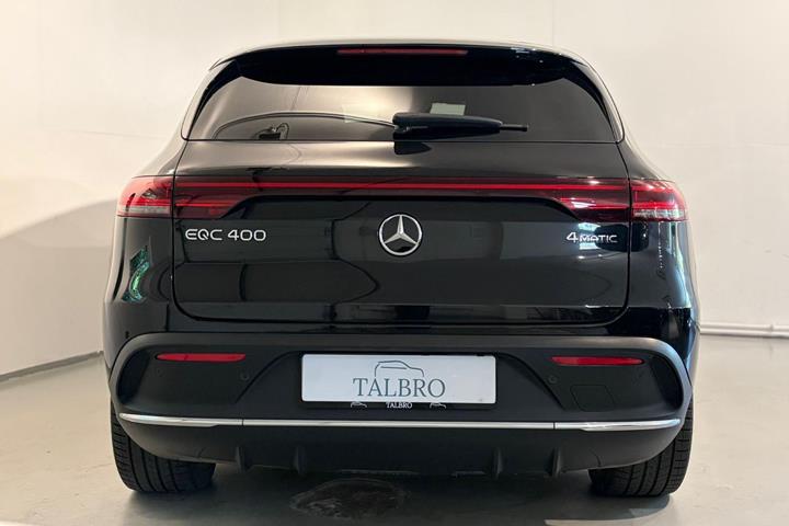 Sort Mercedes EQC400 fra 2021