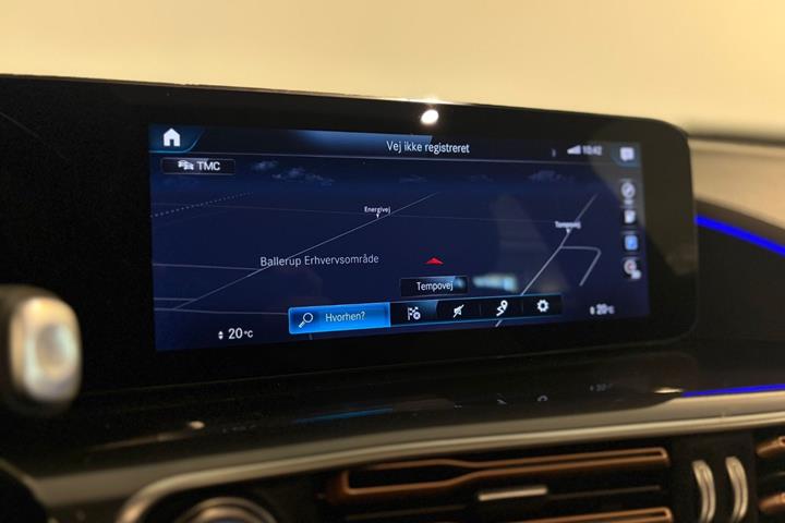 Sort Mercedes EQC400 fra 2021