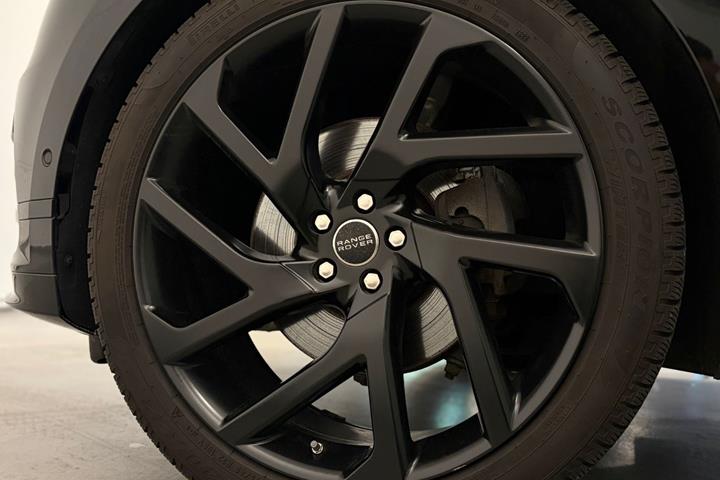 Sort Land Rover Range Rover Velar fra 2018