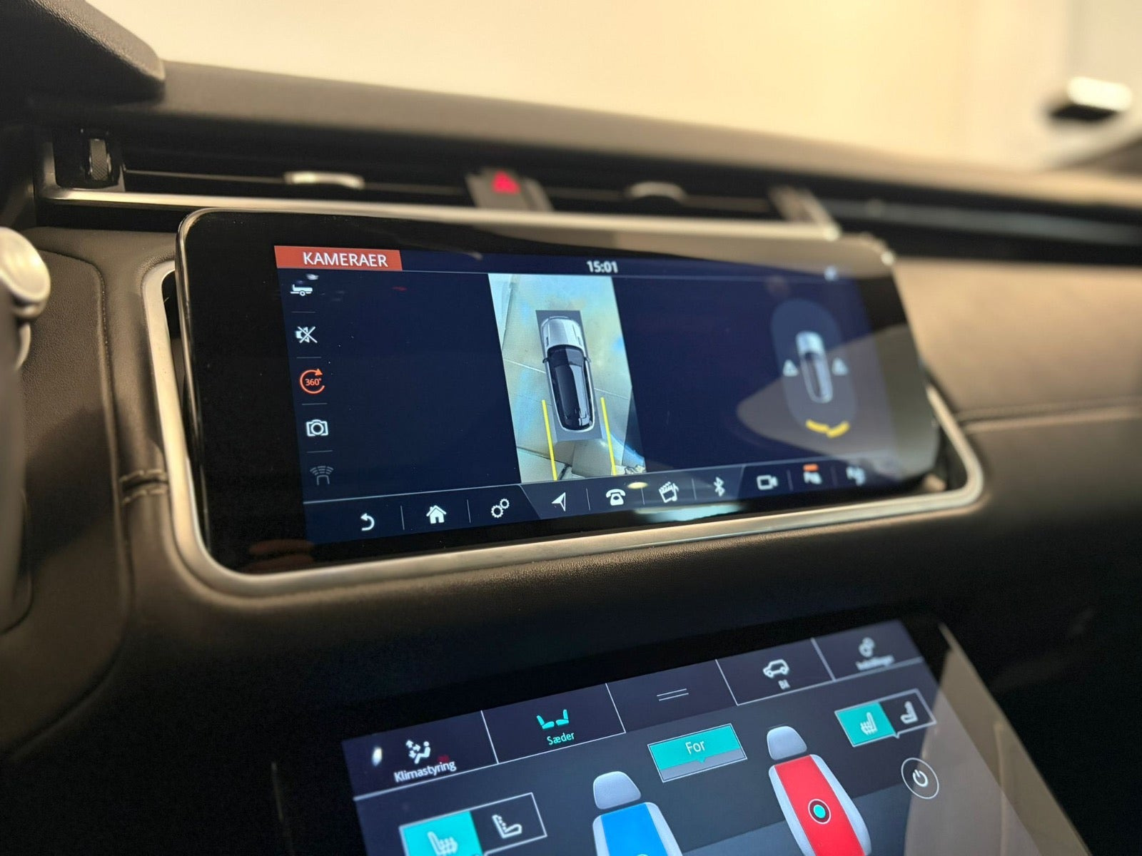 Sort Land Rover Range Rover Velar fra 2018