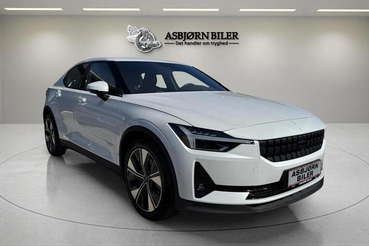 Hvid Polestar 2 fra 2022