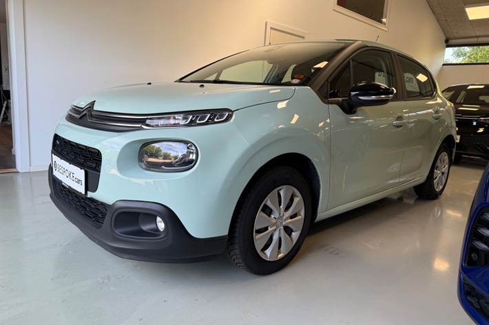 Grøn Citroën C3 fra 2017
