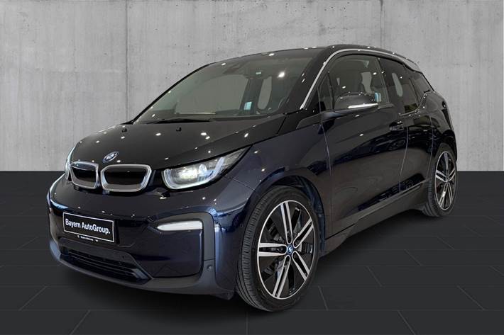 Blå BMW i3 fra 2019