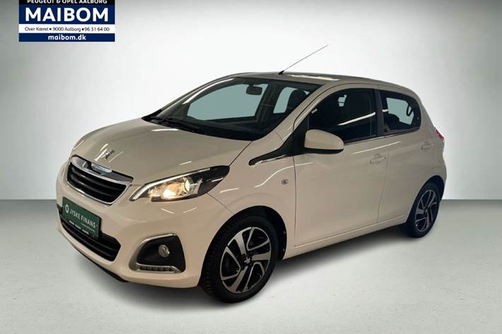 Hvid Peugeot 108 fra 2018