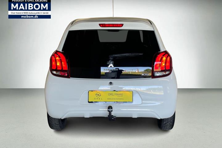 Hvid Peugeot 108 fra 2018