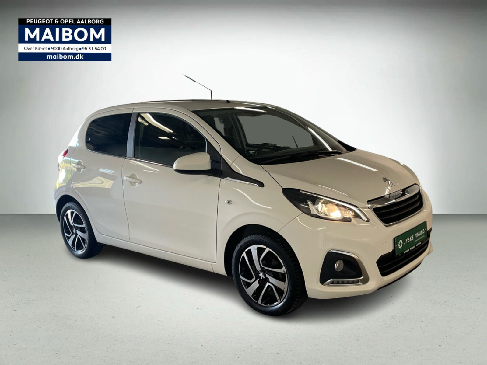 Hvid Peugeot 108 fra 2018