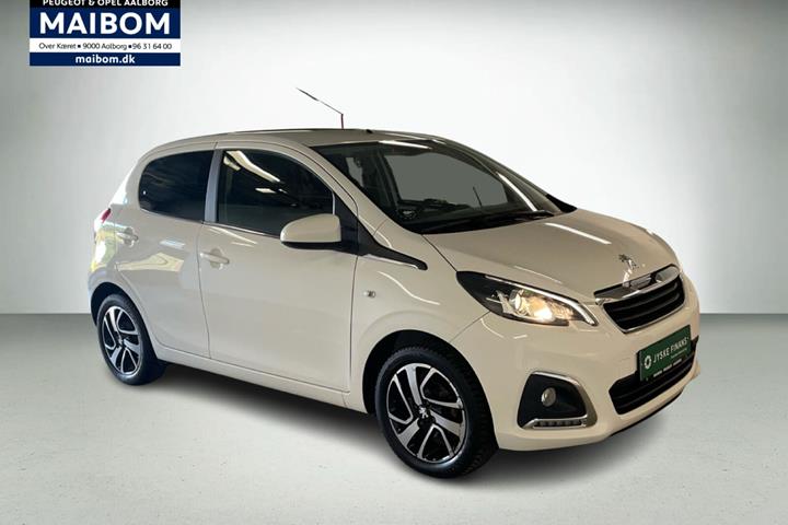 Hvid Peugeot 108 fra 2018
