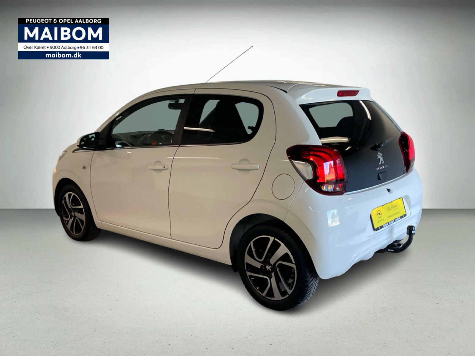 Hvid Peugeot 108 fra 2018
