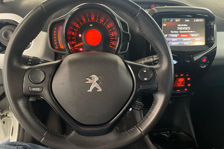 Hvid Peugeot 108 fra 2018