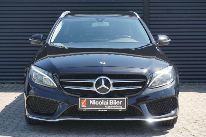 Sort Mercedes C220 d fra 2017