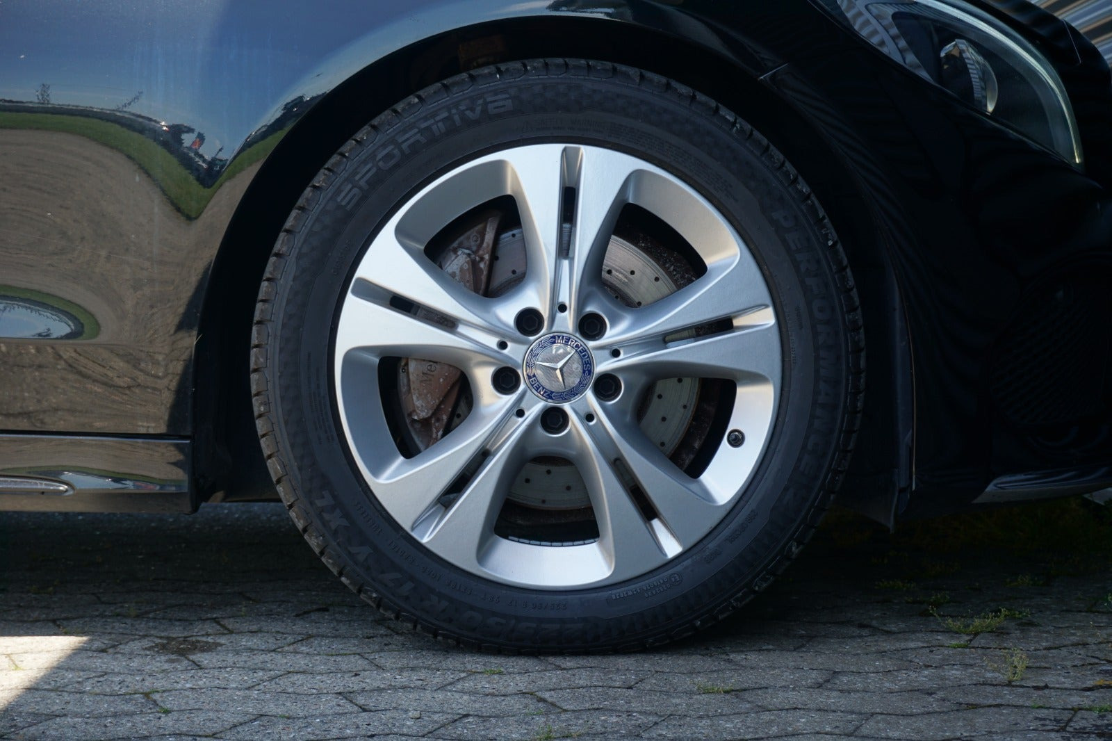Sort Mercedes C220 d fra 2017