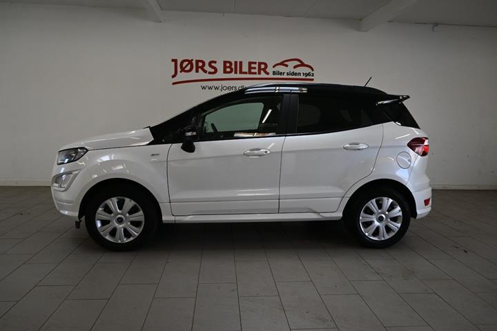 Hvid Ford EcoSport fra 2018