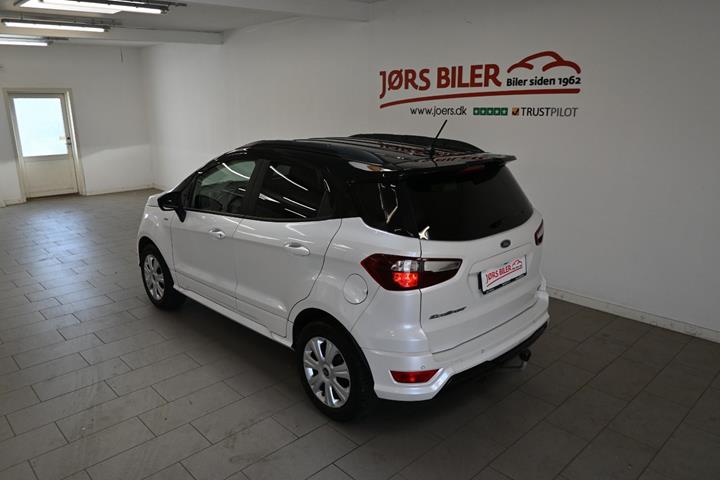Hvid Ford EcoSport fra 2018