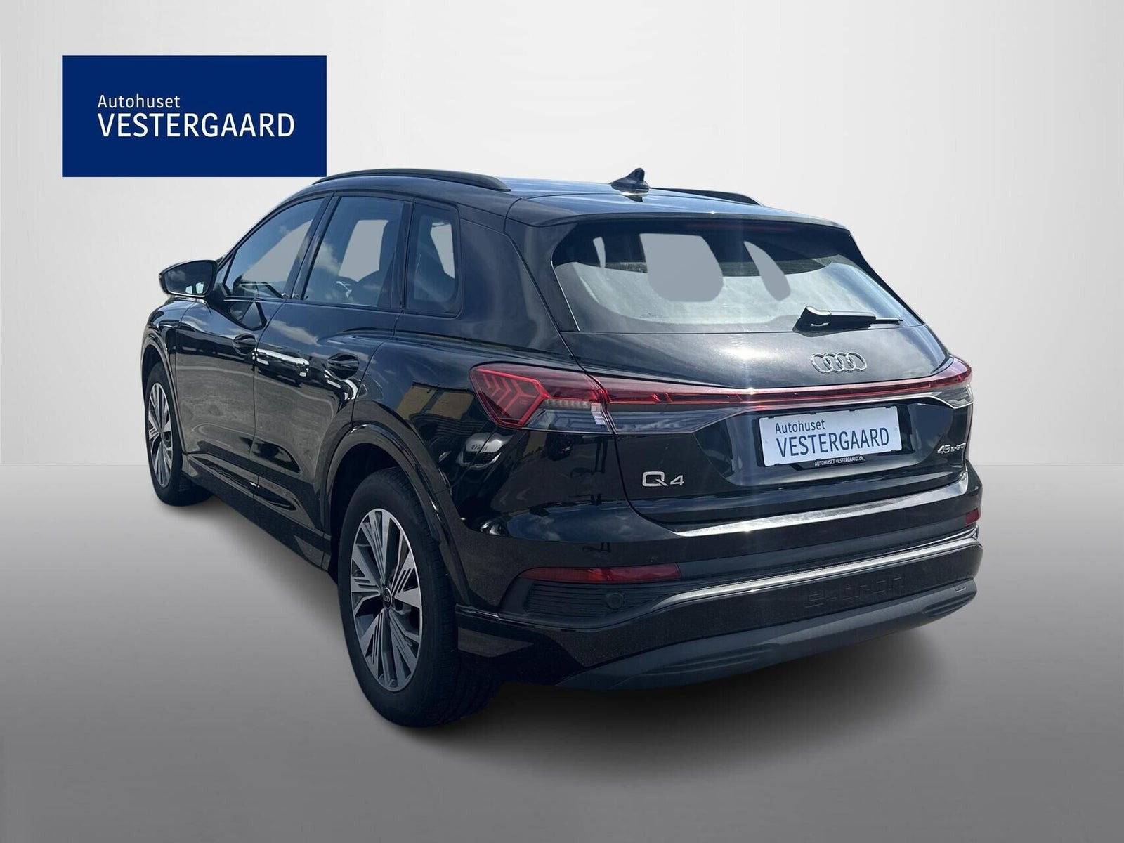 Sort Audi Q4 e-tron fra 2024
